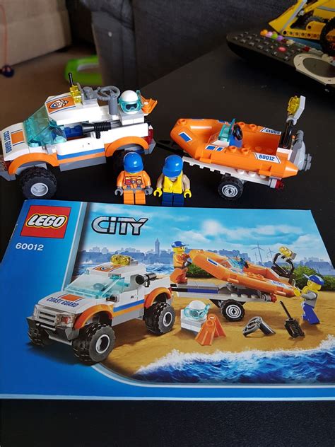 Usedpo Set ⇒ Lego 60012 Coast Guard 4 X From Waytoomanybricks