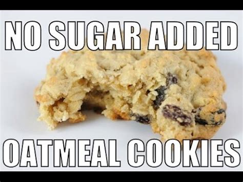 Bake the cookies right after rolling them in confectioners' sugar: No Sugar Added : Oatmeal Cranberry Cookies - YouTube