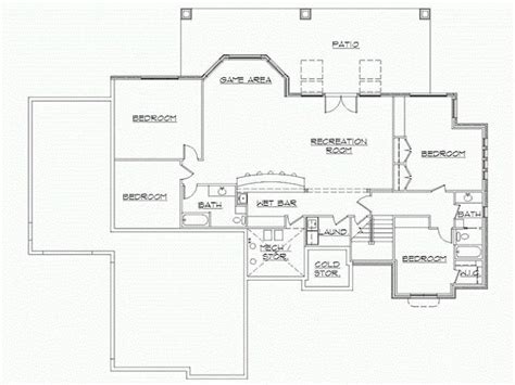House plans with basements are desirable when you need extra storage or when your. Rambler House Plans With Finished Basement By EPlans ~ lanewstalk.com/... | Rambler house plans ...