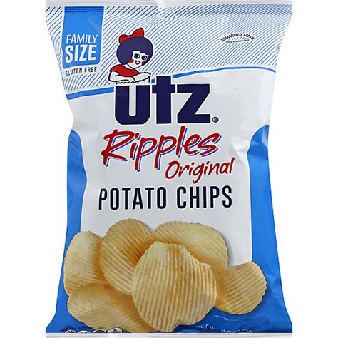 Utz Ripples Original Potato Chips Buehlers
