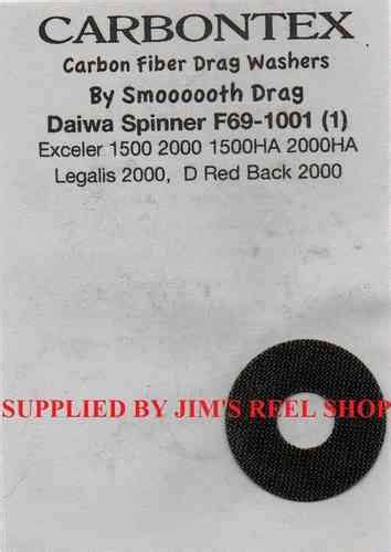 Daiwa Reel Carbontex Drag Washer Kit F Jim S Reel Shop