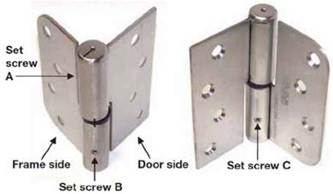 Door Hinge Adjustment