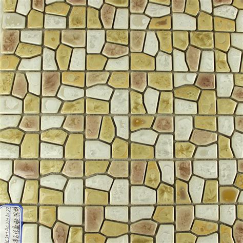 Porcelain Tile Snowflake Style Mosaic Art Design