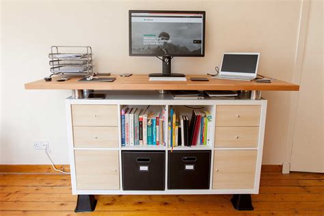 Ikea standing desk hacks with ergonomic appeal. My Awesome Standing Desk Ikea Hack - Soulchaser