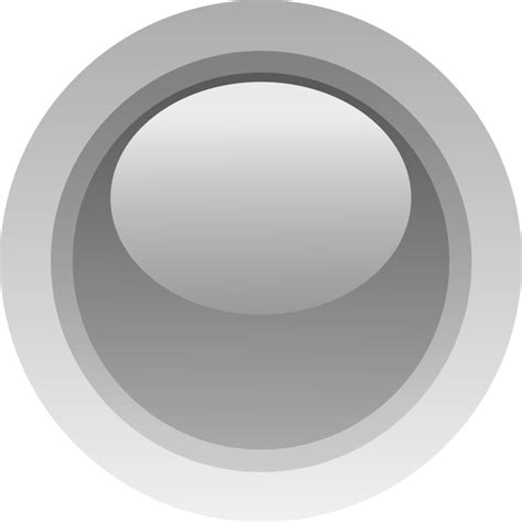 Led Circle Grey Openclipart