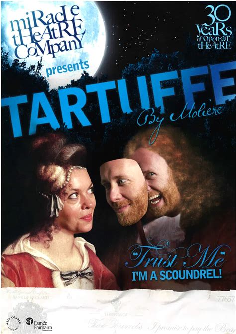Tartuffe Poster Miracle Theatre