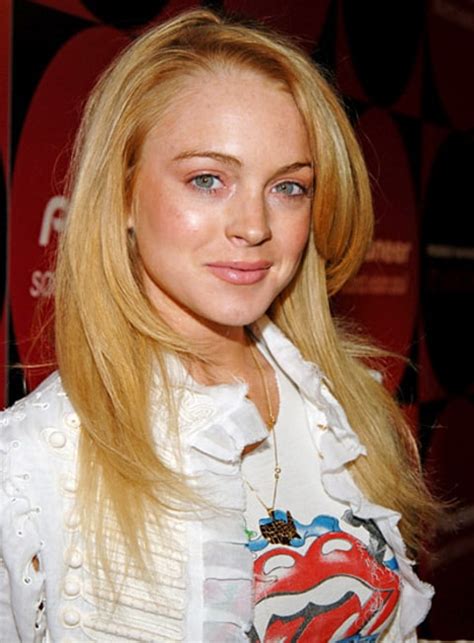 Brazen Blonde Lindsay Lohans Hair Evolution Us Weekly