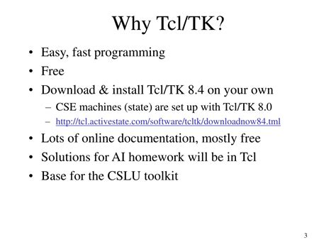 Ppt Tcltk Tutorial Powerpoint Presentation Free Download Id9424171