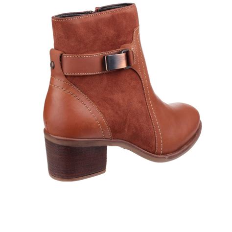 Free delivery and returns on ebay plus items for plus members. Hush Puppies Leather Fondly Nellie Womens Casual Ankle Boots in Cognac (Brown) - Lyst
