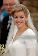 Laura Parker Bowles arrives for her wedding to Harry Lopes at St ...