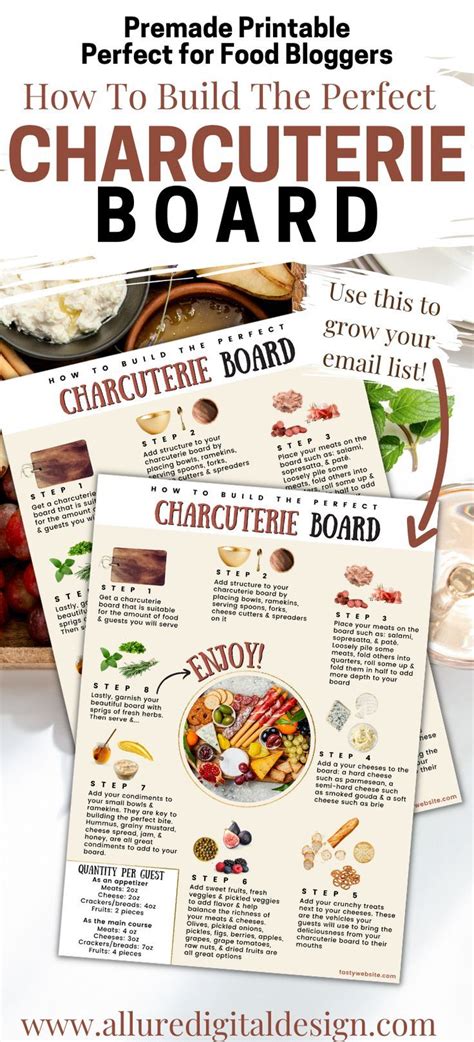 Semi Exclusive How To Build The Perfect Charcuterie Board Cheat Sheet