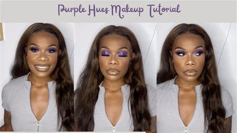 Purple Hues Makeup Tutorial Youtube