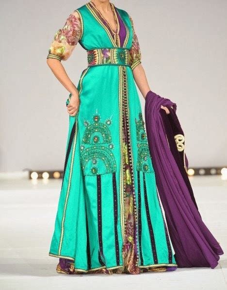 Collection Caftan Marocain 2014 à Manches Courtes New Of Caftans 2014
