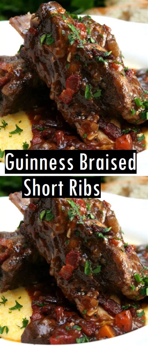 Bbq sauce isn't a good marinade if you're grilling or broiling food because the sugar in the sauce will burn long before the meat or poultry is fully cooked. Guinness Braised Short Ribs - .~~recipe7recipe~~ in 2020 ...