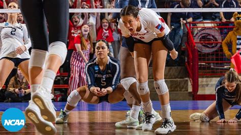 Full 5th Set From Wisconsin Penn State In 2022 Ncaa Volleyball Regional