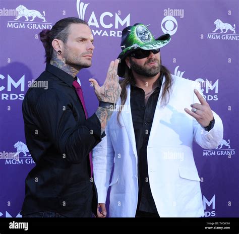 Professional Wrestlers Jeff Hardy And James Storm Arrive Arrive At The
