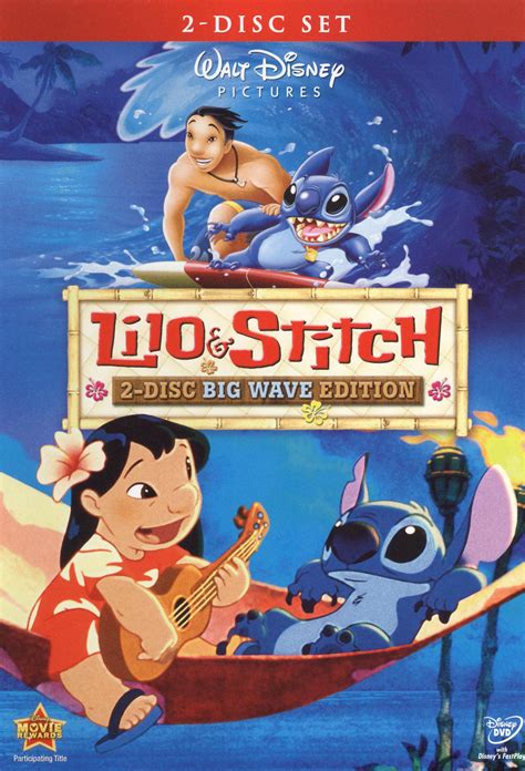 Opening to lilo and stitch 2002 dvd. Lilo and Stitch Big Wave Edition 2 Discs DVD 2002 - Best Buy