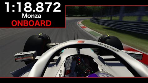 Assetto Corsa Formula Hybrid 2022 S Monza ONBOARD YouTube