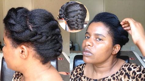 French Plait With A Twist Natural Hairstyles Natural