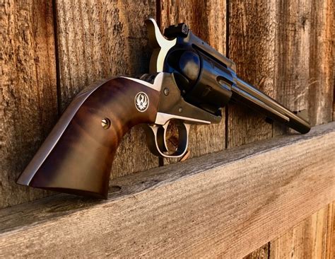 Pistol Ruger Old Vaquero Blackhawk Slim Pistol Grips New USA Made