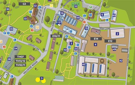 New Illustrated Map Of Sparsholt College Richard Bowring Photography
