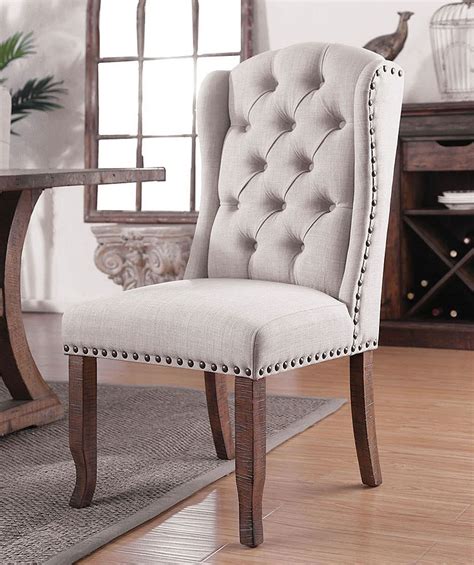 A tub chair or contemporary armchair can be a perfect complement to your sofa arrangement. Gianna Ivory Wingback Chair (Set of 2) by Furniture of ...