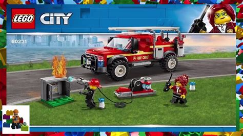 Lego Instructions City Fire 60231 Fire Chief Response Truck