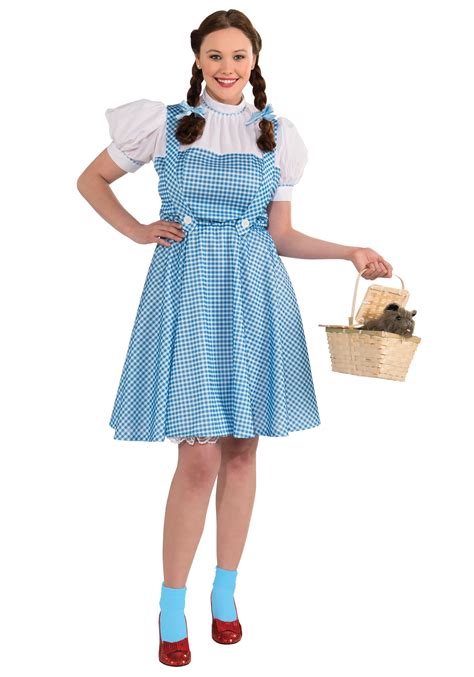 Plus Size Adult Dorothy Women S Costume Kansas Girl Costume