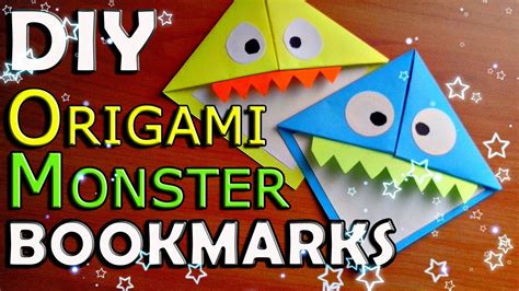 Sometimes writing a working paper and draft resolution can be tricky. DIY Origami MONSTER Bookmark. How To Make Paper Corner Bookmarks. Easy Tutorial For Children ...