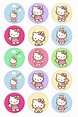 So Cute Images: Hello Kitty 1 inch 4"x6" collage sheet | Aniversário ...