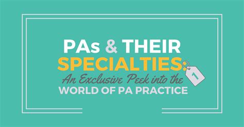 Pas And Their Specialties An Exclusive Peek Into The World Of Pa