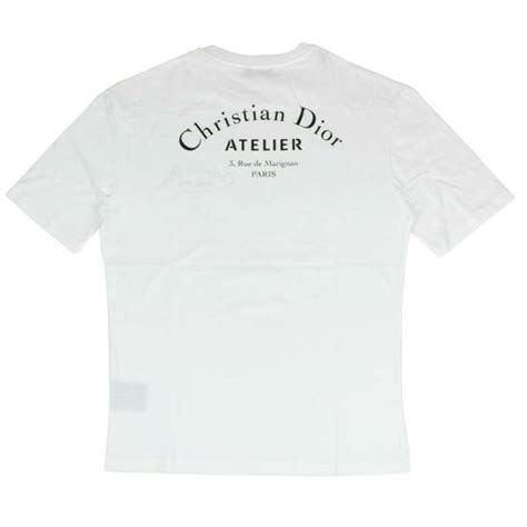 Dior Christian Dior Homme White Christian Dior Atelier Short Sleeve T