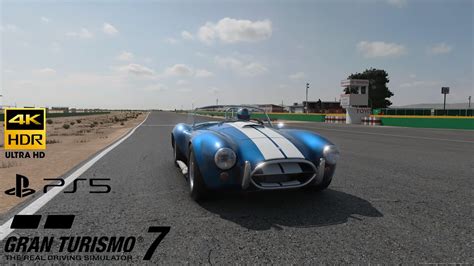 Gran Turismo 7 Shelby Cobra 427 Willow Springs Gameplay Ps5 4K YouTube