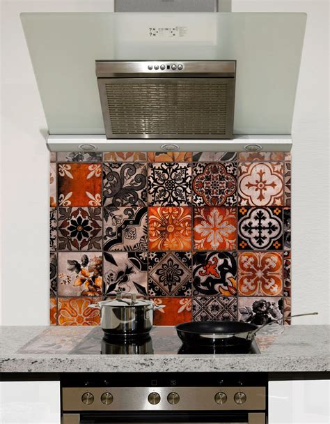 Rustic Moroccan Kitchen Splashback