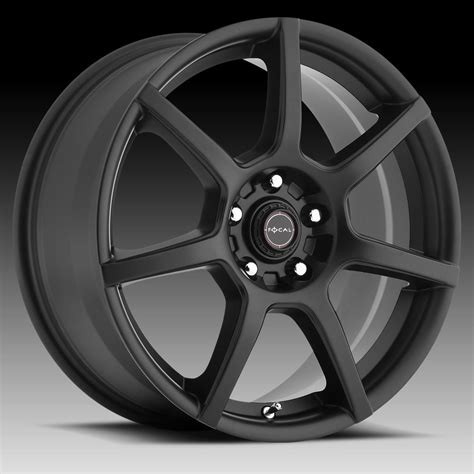 Focal 422sb F 007 Satin Black Custom Wheels Rims Discontinued Focal