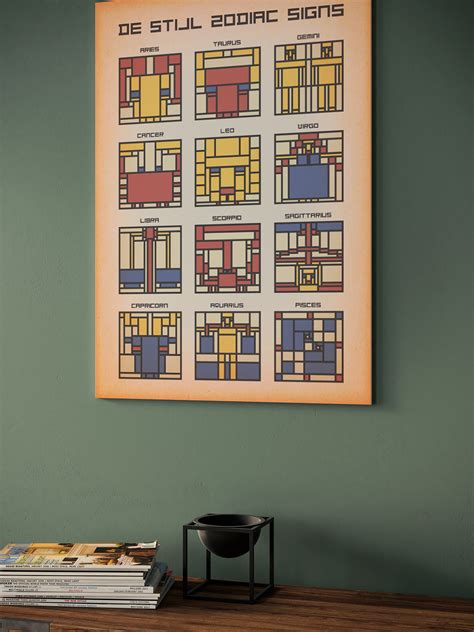 De Stijl Poster On Behance