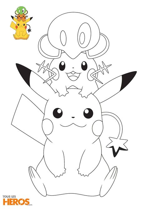 Coloriages Pokémon à Découvir Sur Le Blog De Tlh Coloriage Pokemon