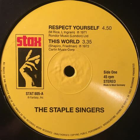 The Staple Singers Respect Yourself 1990 Vinyl Discogs