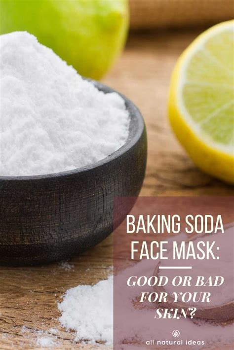 Baking Soda Face Mask Scrub For Fresh Skin All Natural Ideas
