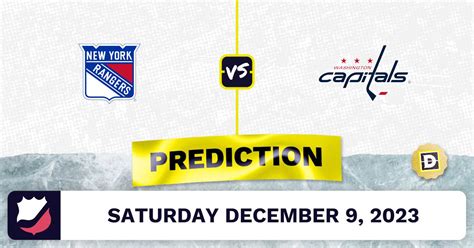 Ny Rangers Vs Washington Capitals Prediction And Odds December 9 2023