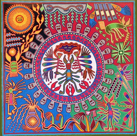 Aquí Y Ahora Arte Huichol Nierikas Arte Huichol Arte Visionario