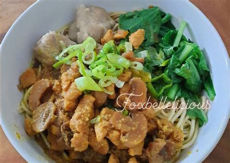 Resep Mie Ayam Jamur Oleh Foxbellelicious Cookpad