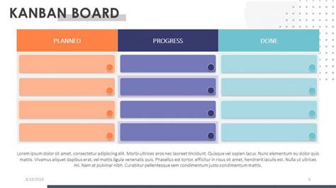 Editable Kanban Board Powerpoint Templates Kanban Board Kanban My Xxx Hot Girl