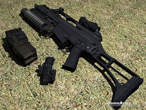 Skladfin´s Custom G36c M203 Модели Counter Strike Source Aug