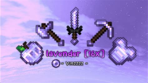 Lavender 16x Texture Pack Pvp Mcpe Youtube