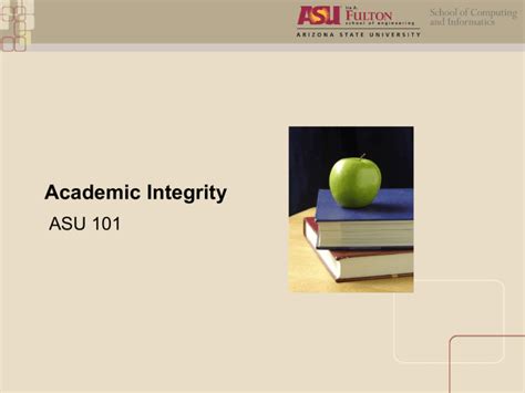 Academic Integrity