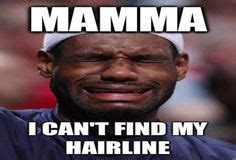 Hahahhaa lebron wont get mvp! Lebron James hairline in 2016 | Funny Memes | Pinterest