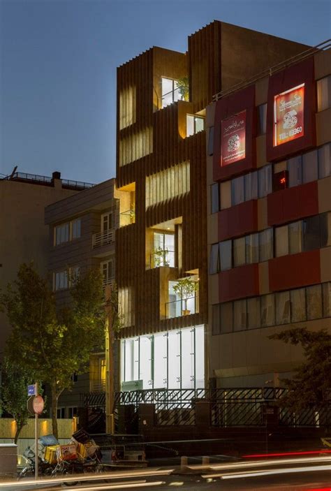 Lp2 Completes Office Block With Louvred Wooden Facades Wooden Facade