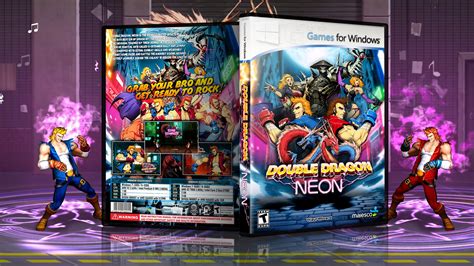 Viewing Full Size Double Dragon Neon Box Cover