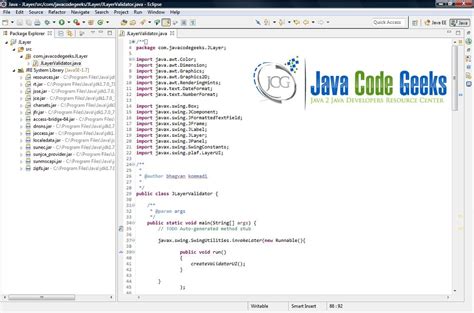 Javax Swing Jlayer Example A New Swing Feature In Java Examples Java Code Geeks